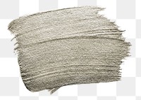 Paint smudge png element, transparent background