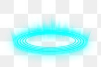 Futuristic portal png element, digital remix, transparent background