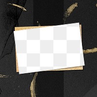 Gold stain png frame, transparent background