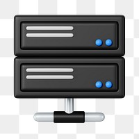 PNG 3D computer drives, element illustration, transparent background