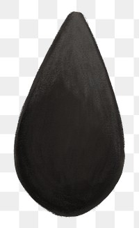 Black sesame seed png illustration, transparent background