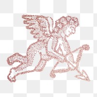 Cupid png, transparent background