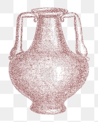 Vase png, transparent background