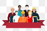 Occupations png illustration, transparent background