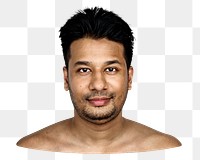 Man png element, transparent background