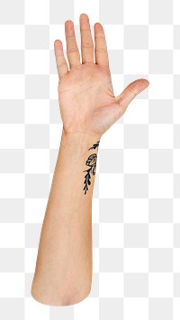 Png Hand gesture  on transparent background