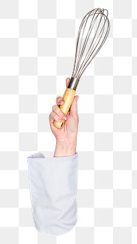 Steel whisk png, transparent background