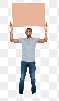 Activist png element, transparent background