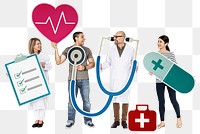 Healthcare png element, transparent background