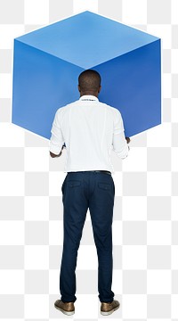 Businessman png element, transparent background