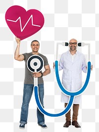 Healthcare png element, transparent background