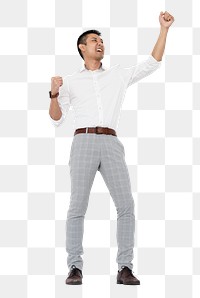 Businessman png element, transparent background