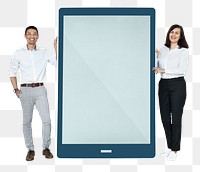 Digital device png element, transparent background