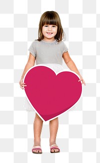 Little girl png element, transparent background