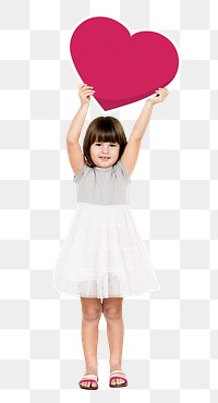 Little girl png element, transparent background