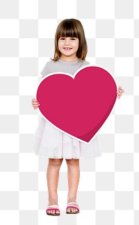 Little girl png element, transparent background