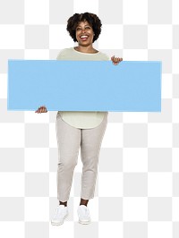 Blank sign png element, transparent background