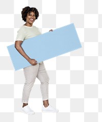 Blank sign png element, transparent background