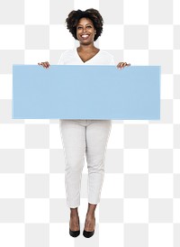 Blank sign png element, transparent background