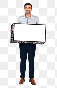 Message box png element, transparent background