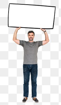 Message box png element, transparent background