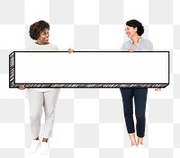 Message box png element, transparent background