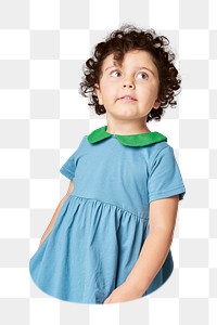 Young girl png, transparent background