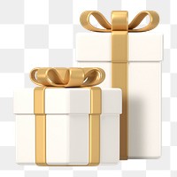 Gift boxes png sticker, 3D celebration, transparent background