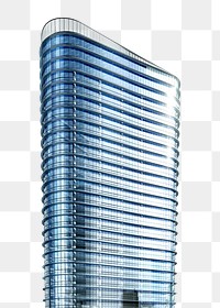 PNG Contemporary skyscraper , collage element, transparent background