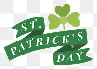 St. Patrick's Day png, transparent background