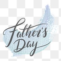 Father's day png, transparent background