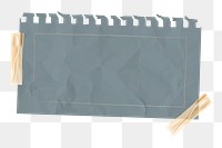 Notepaper png sticker, transparent background