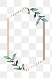 Leaf png frame, transparent background