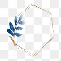 Leaf png frame, transparent background