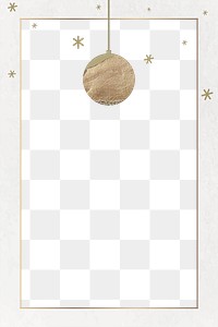 Png festive design border frame, transparent background