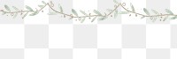 Leaf png border, transparent background