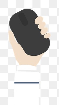 Wireless mouse png illustration, transparent background