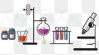 Laboratory png illustration, transparent background