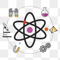 Laboratory png illustration, transparent background