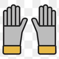  Heat resistant gloves png illustration, transparent background