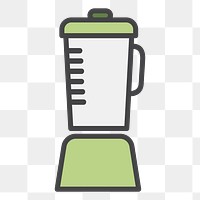 PNG blender illustration sticker, transparent background
