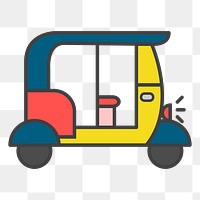 Transportation png illustration, transparent background