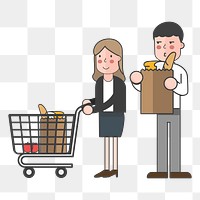 Supermarket  png illustration, transparent background
