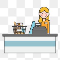 supermarket png illustration, transparent background