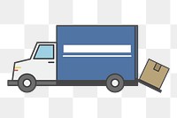 Logistics png illustration, transparent background