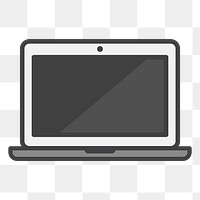 PNG computer icon sticker, transparent background