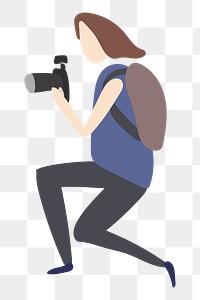 Camera png illustration, transparent background