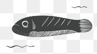 Fish png illustration, transparent background