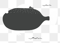 Fish png illustration, transparent background