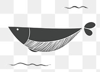 Fish png illustration, transparent background